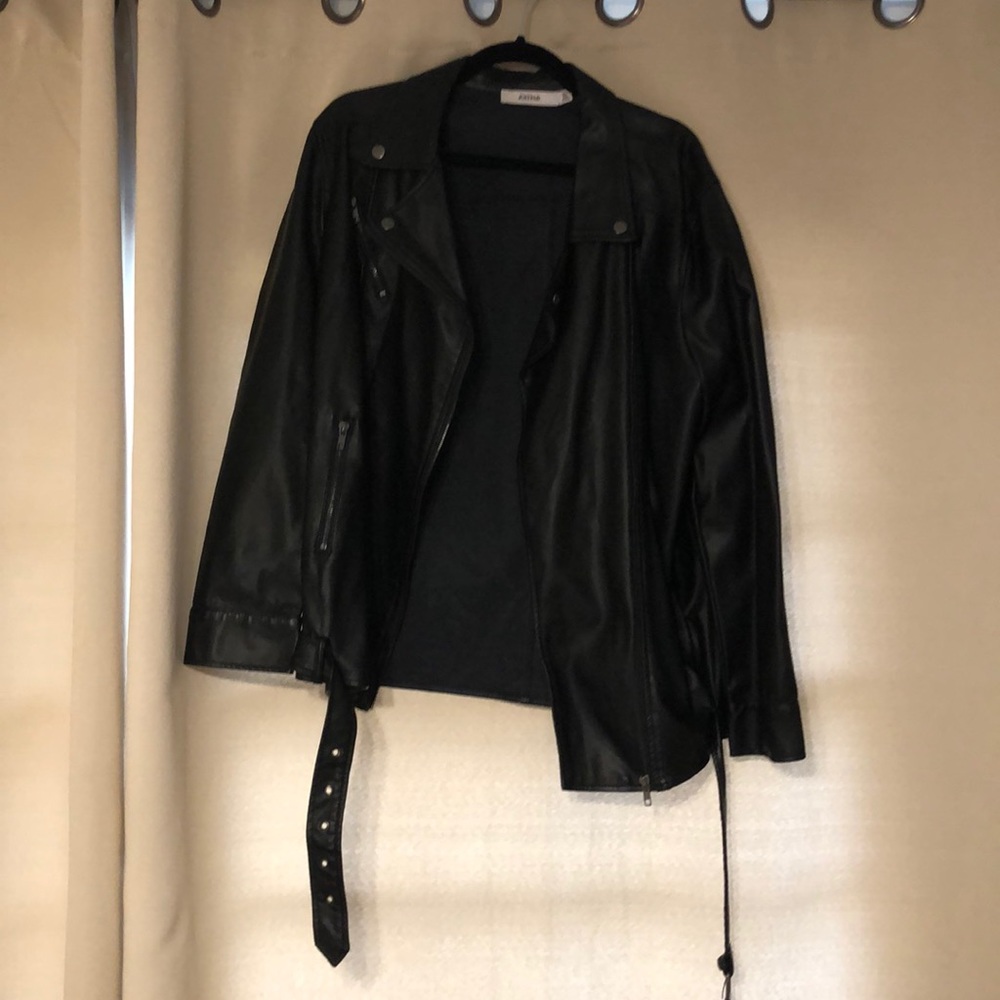JustFab Leather Jacket